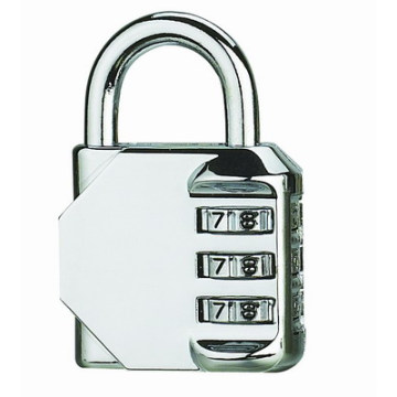 Цинк-сплав Комбинация Padlock Хромированный (NS8023)